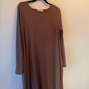 Brown Comfy Dress